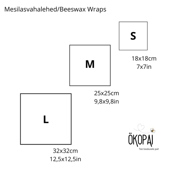Mesilasvahaleht, suurus M, tšillid - Image 2