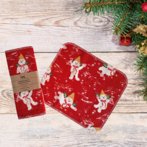 Majapidamisrätikud, reusable towels, Lumememmed