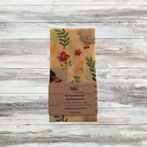 Korduvkasutatav mesilasvahaleht, reusable Beeswax Wrap