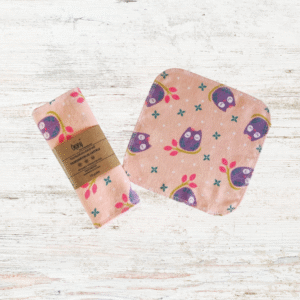 Puhastusrätikud, reusable cloth wipes, Öökullid