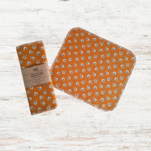 Majapidamisrätikud, reusable towels, Lilled