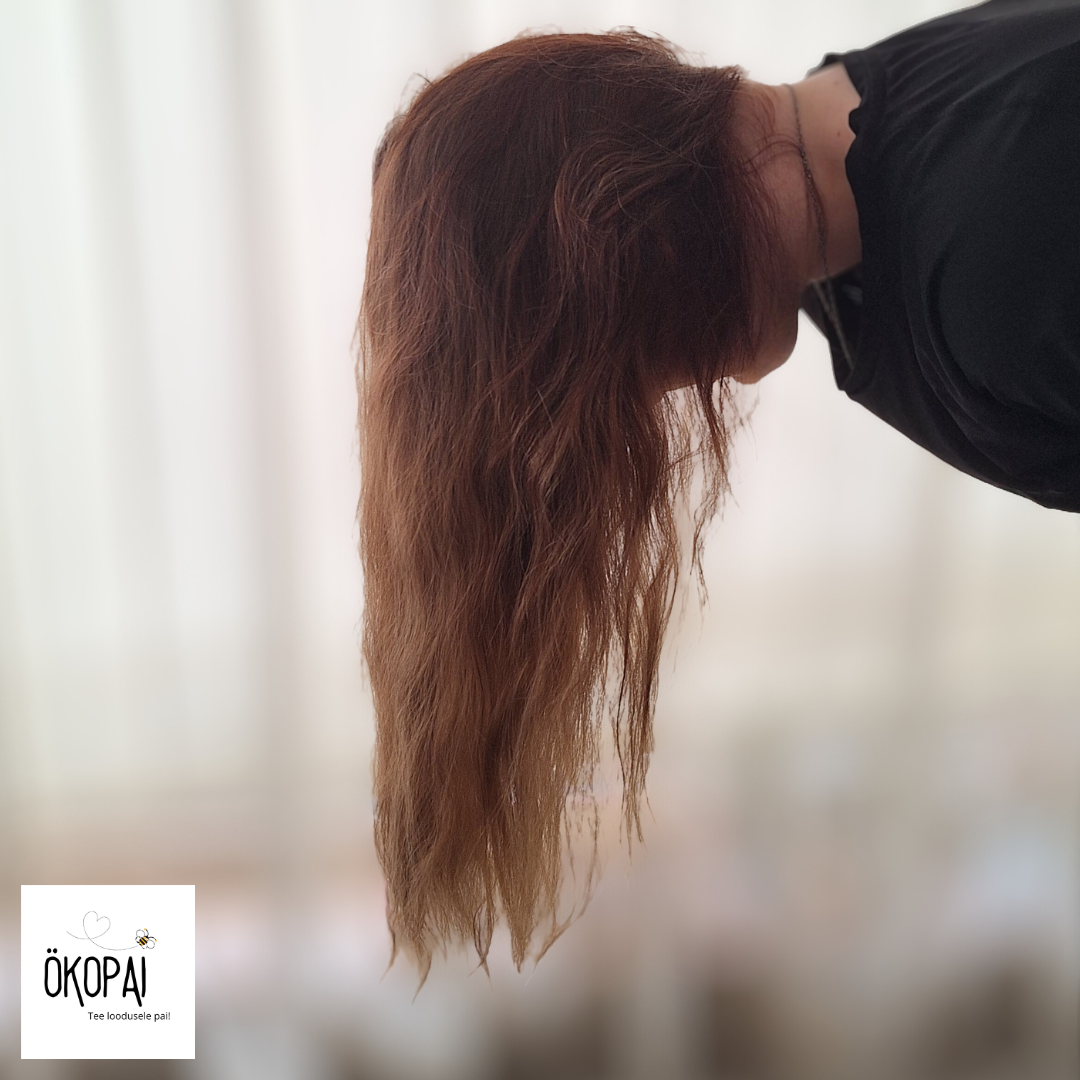 Juukserätik (turban), hair towel.