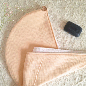 Juukserätik (turban), hair towel, Beež