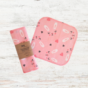 Puhastusrätikud, reusable cloth wipes, Jänes